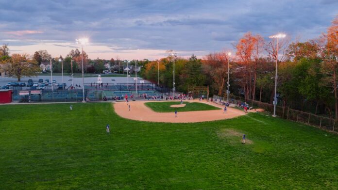 Baseballspiel zwischen Dodgers und Pirates
