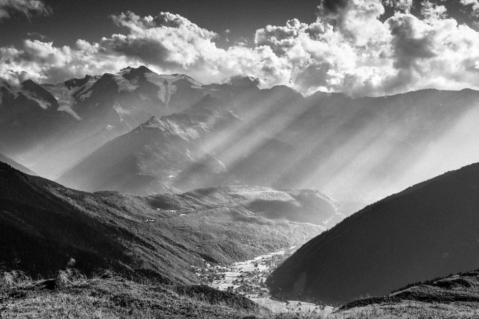 Cryptomining-Ausrüstung in Mestia, Georgien